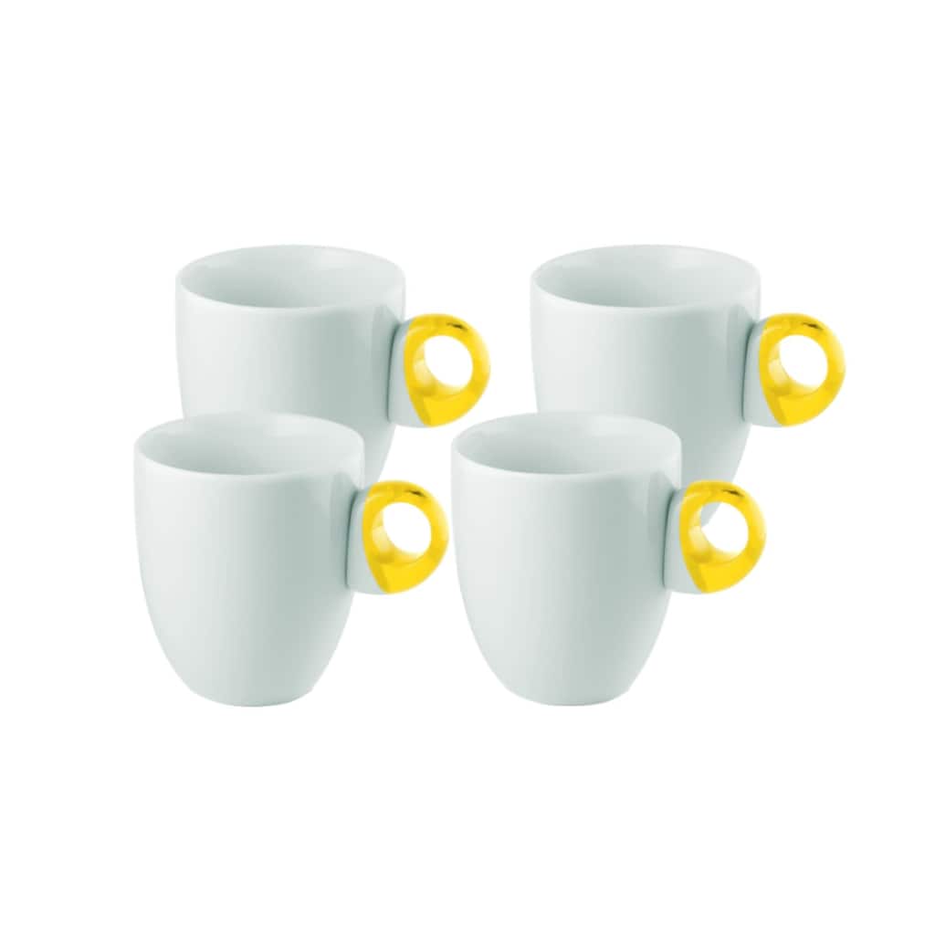 Guzzini Set of 4 Everyday Feeling Mugs