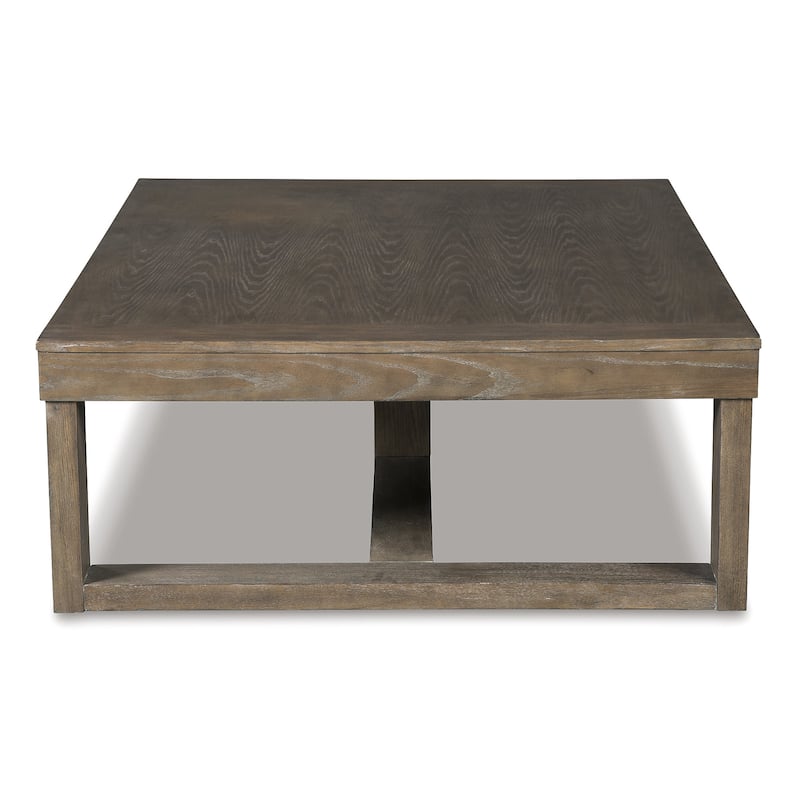 Signature Design by Ashley Cariton Gray Coffee Table with 2 End Tables - 56" W x 42" D x 17" H
