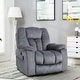 preview thumbnail 4 of 22, Oversized Power Assist Lift Recliner Chair With Massage and Heating with 2 Concealed Cup Holders for Elderly