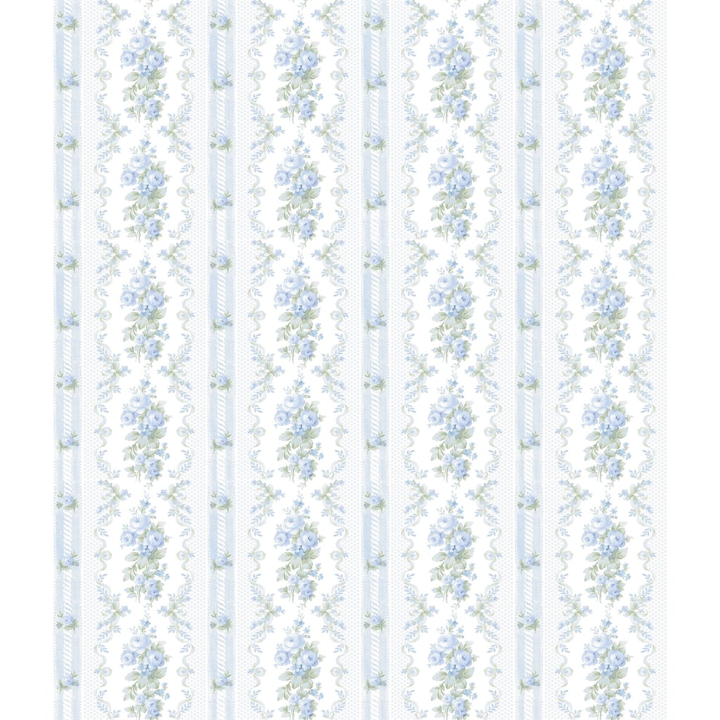 LoveShackFancy Dreamy Days Sweet Blue Peel and Stick Wallpaper