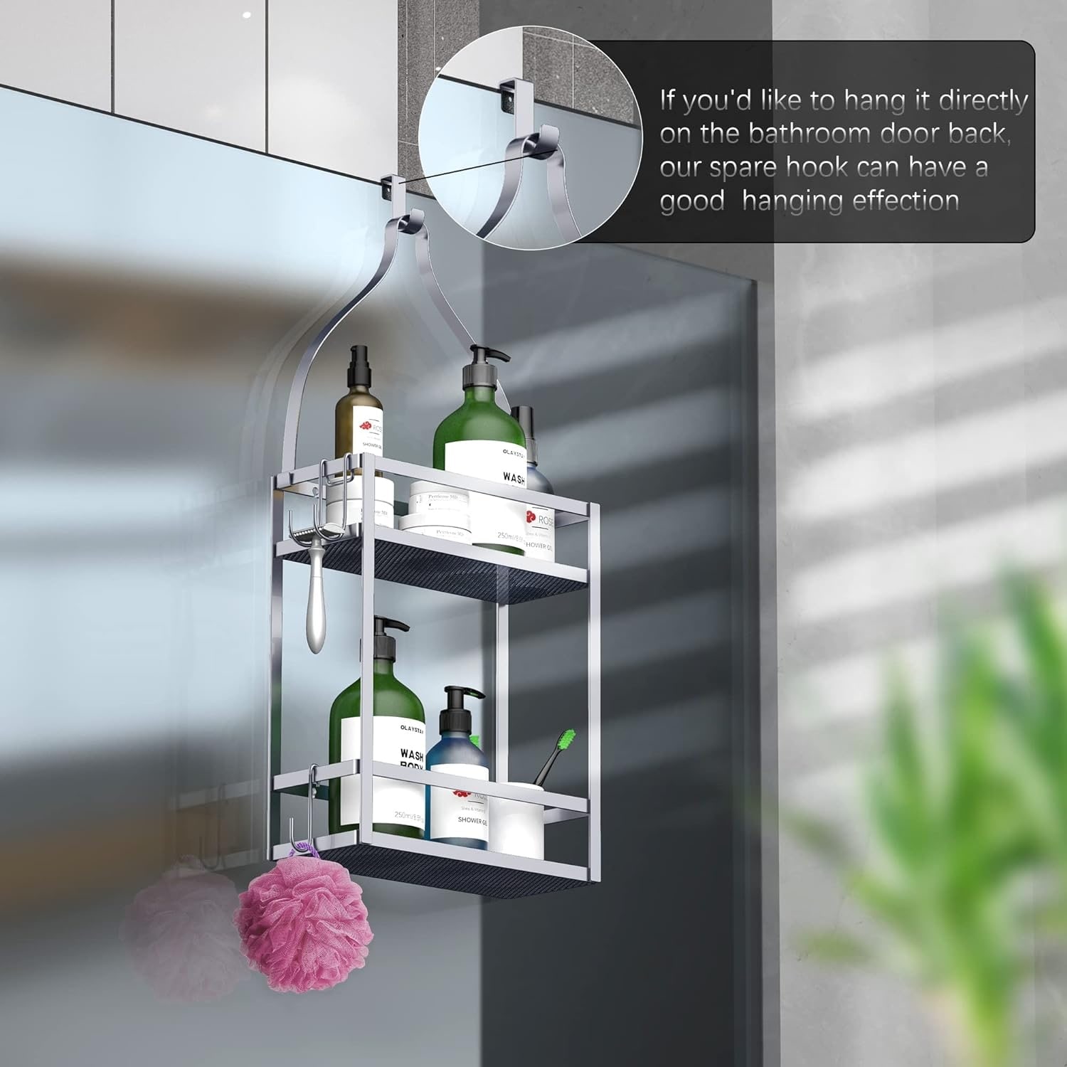 https://ak1.ostkcdn.com/images/products/is/images/direct/543b17e70d250b24a525527f6ebd0644942bd697/Shower-Caddy-with-Hooks%2C-Mounting-Over-Shower-Head-Or-Door.jpg
