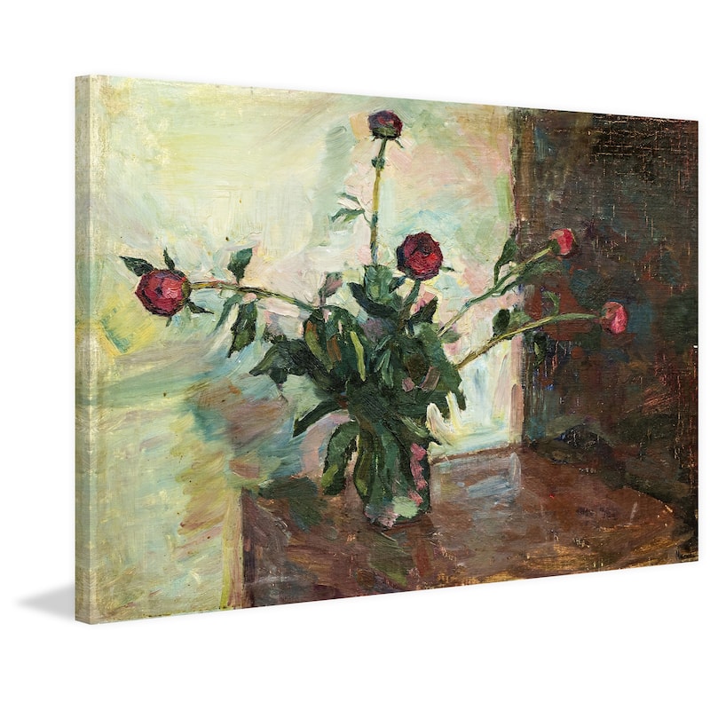 Love and Thorns Print on Wrapped Canvas