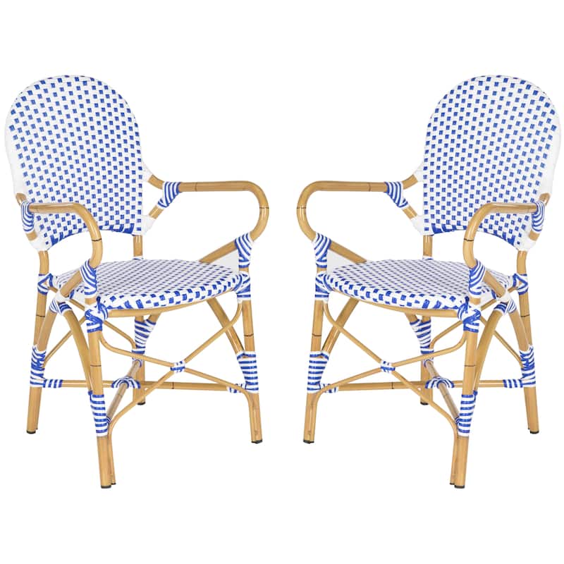SAFAVIEH Jonell Indoor/Outdoor Arm Chair (Set of 2) - 21Wx22Dx35H