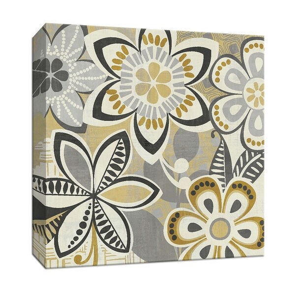 PTM Images 9-153350 PTM Canvas Collection 12" x 12" - "Free Wheelin II" Giclee Flowers Art Print on Canvas