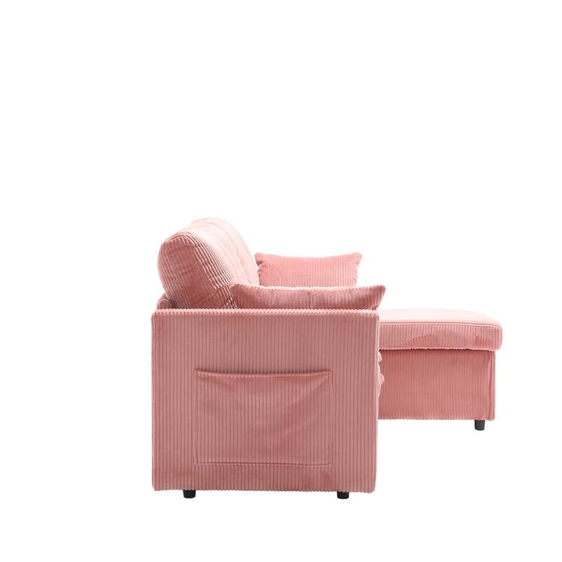 Modular Sectional Sofa L Shaped Modular Couch with Reversible Chaise