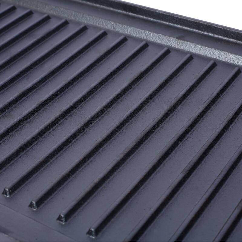20" x 10" Cast Iron Reversible Rectangular Grill/Griddle