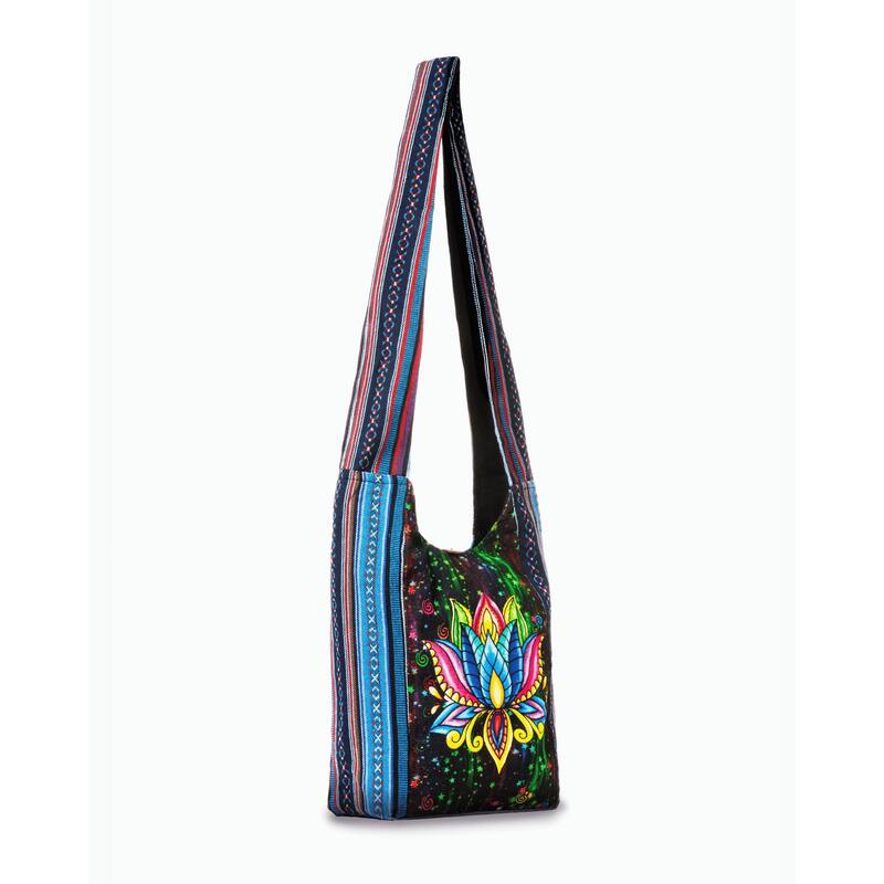 Kathmandu Collection Lotus Handmade Hobo Bag