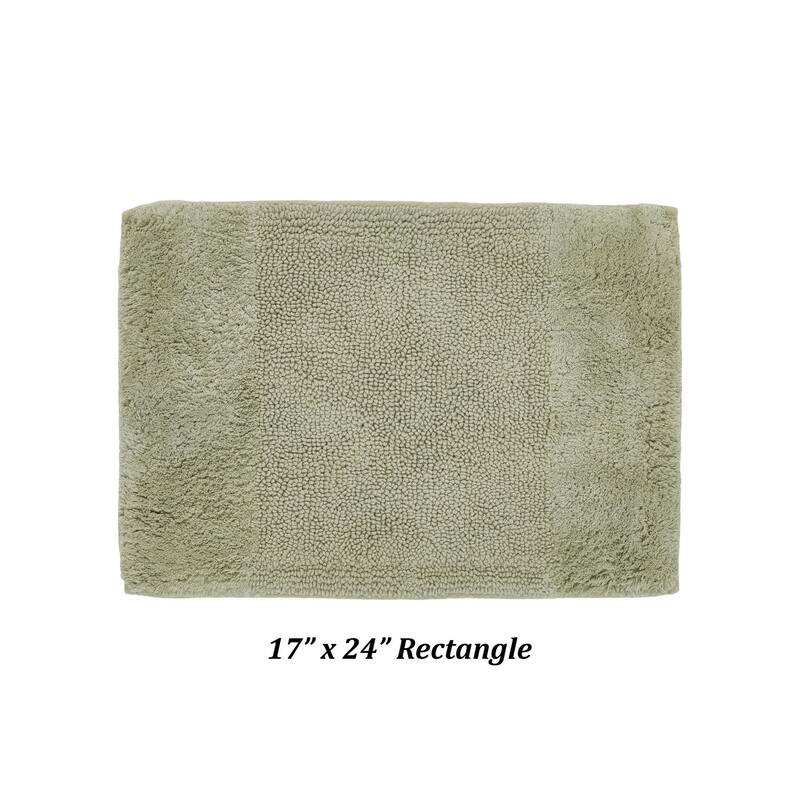 Better Trends Bath Rug 100% Cotton Water Absorbent Tufted Bathroom Rugs for Shower, Sink Mats Machine Wash Granada Collection