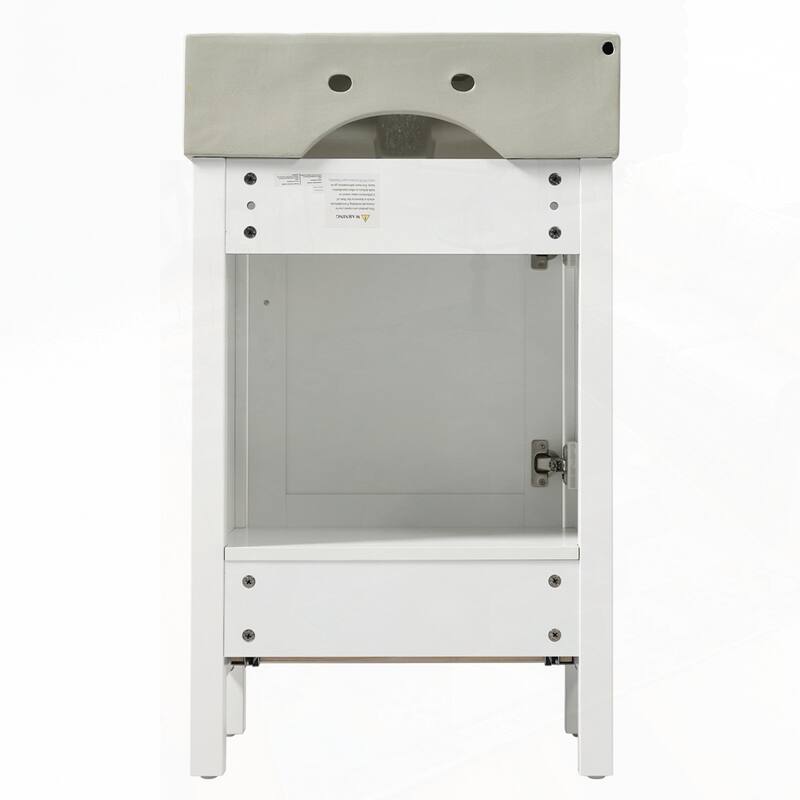 Bathroom Vanity with Ceramic Sink