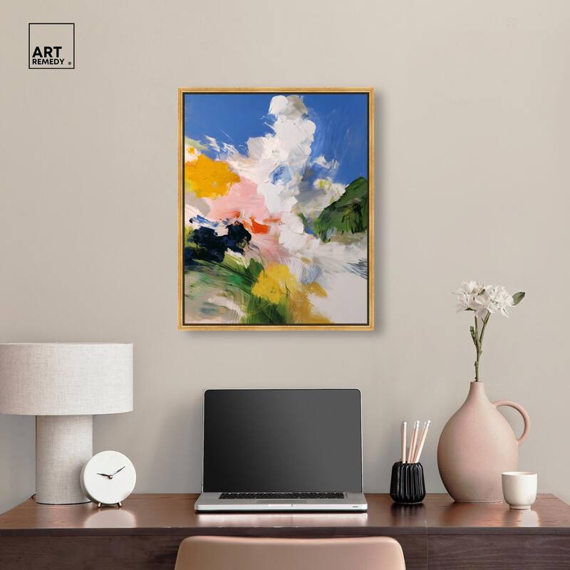Clouds and Color II Canvas by Art Remedy