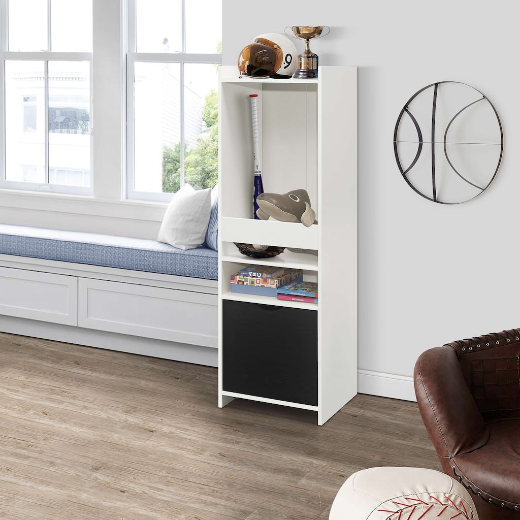 2-Shelf Bookcase with Drawer