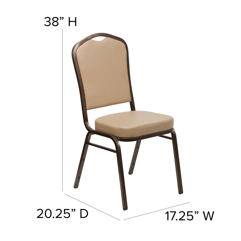Crown Back Stacking Banquet Chair
