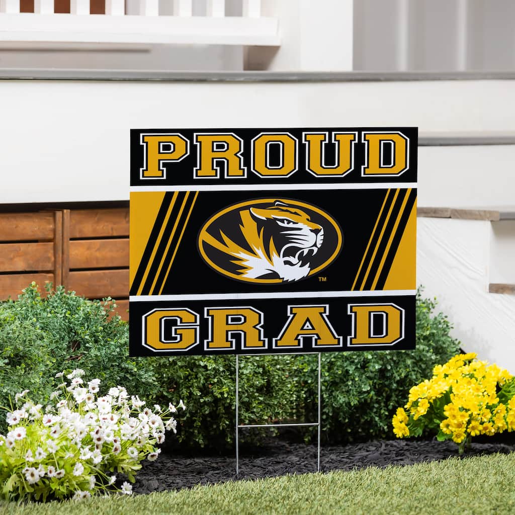 University of Missouri 24" x 18" Graduation Coroplast Outdoor Yard Sign