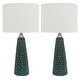 preview thumbnail 21 of 26, Jameson Textured Ceramic Table Lamps (Set of 2)
