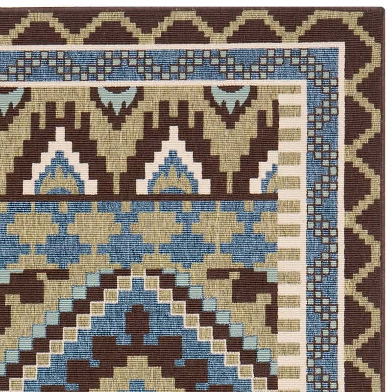 SAFAVIEH Veranda Vitaline Indoor/ Outdoor Waterproof Patio Backyard Rug