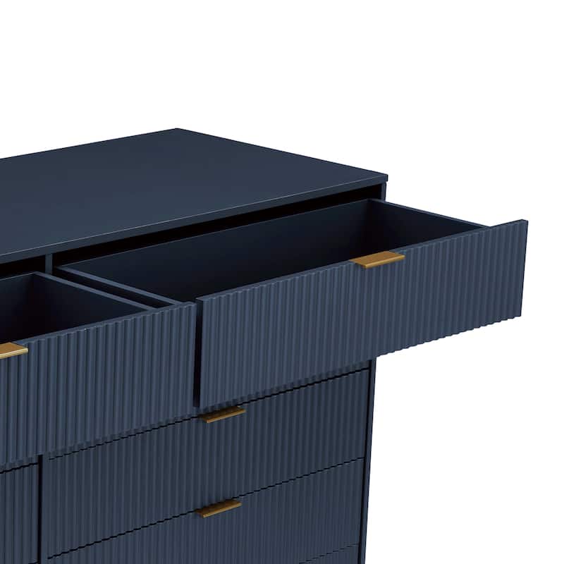 Manhattan Comfort Dumbo Modern 10-Drawer Double Tall Dresser