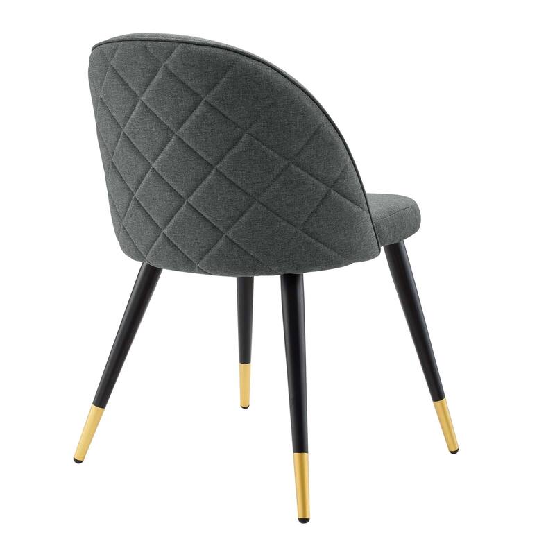 Cordial Upholstered Fabric Dining Chairs - Set of 2