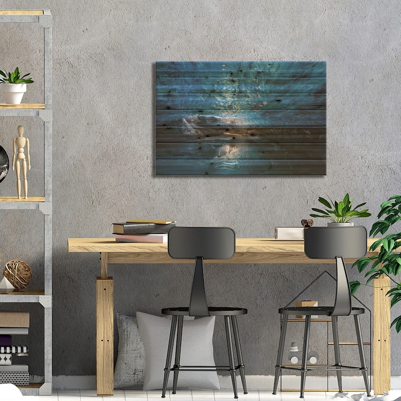 Deep Inside Print On Wood by Hervé Loire - Multi-Color