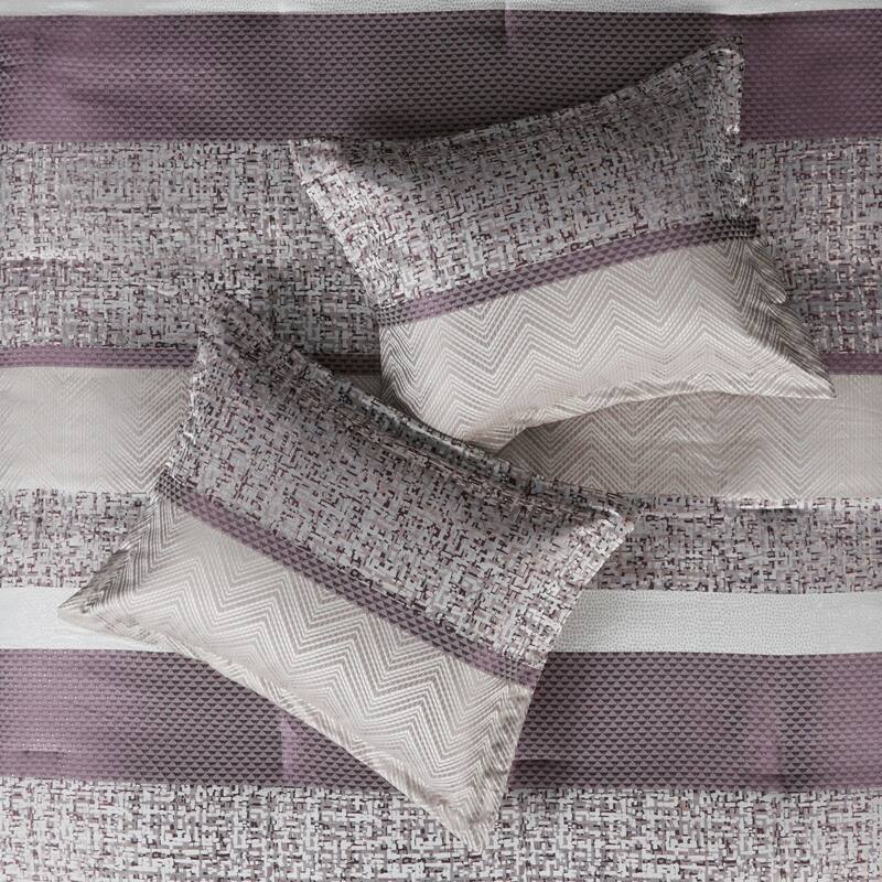 Madison Park Melody 7 Piece Jacquard Comforter Set