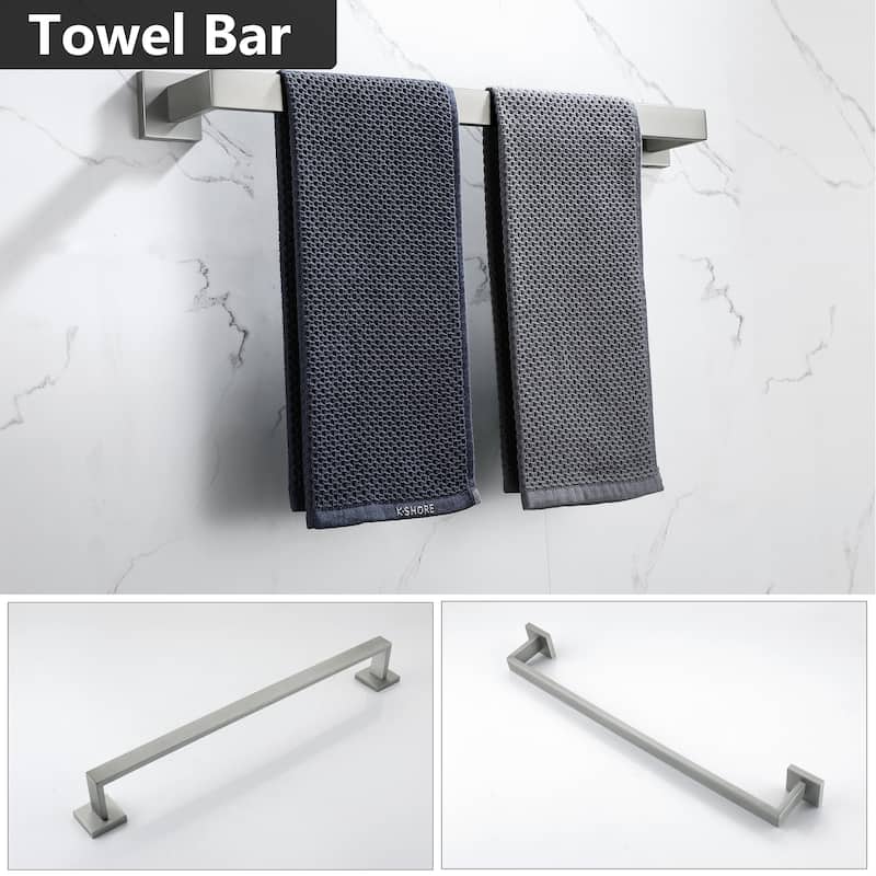 4-Piece Bathroom Hardware Set