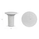 preview thumbnail 12 of 11, Poly & Bark Selenit Hand-Crafted Reinforced Cement Side Table