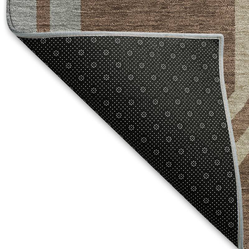 Machine Washable Indoor/ Outdoor Contemporary Dimensions Chantille Rug
