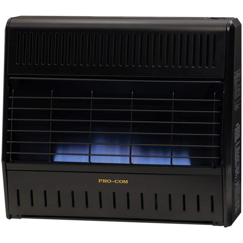 ProCom MNSD300TGA 30,000 BTU Dual Fuel Blue Flame Heater with T-Stat