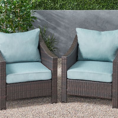 Bernadette Club Chair Cushions (Set of 2) by Christopher Knight Home
