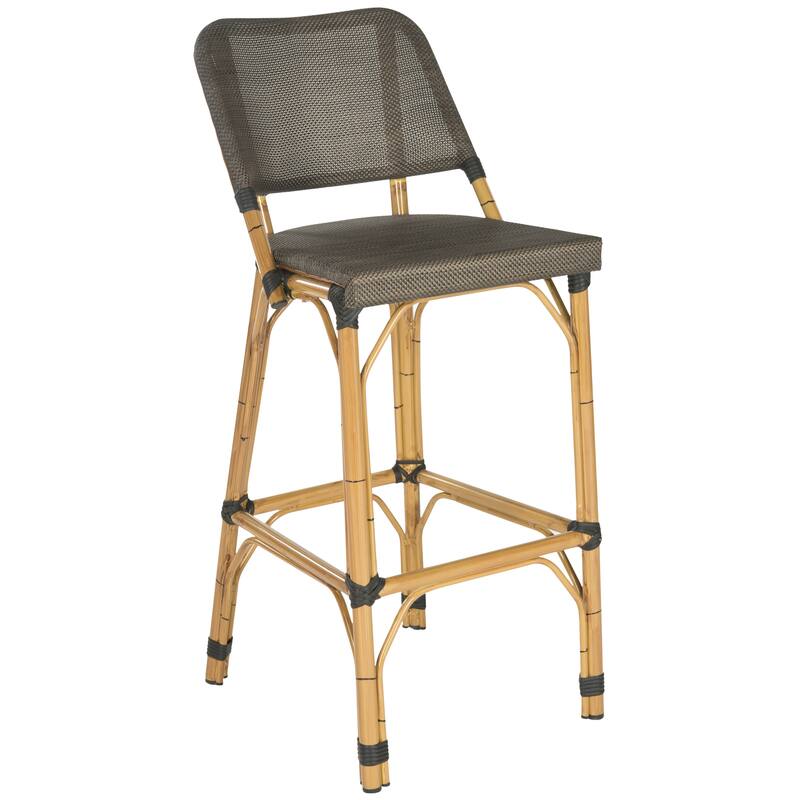 SAFAVIEH Janyce 30-inch Bar Stool - 17" x 20" x 41.3" - 17Wx20Dx41H