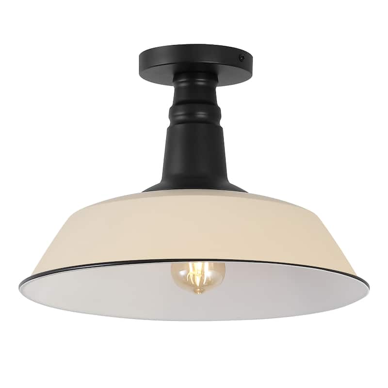 Cassidy 14" LED Semi-Flush Mount, by JONATHAN Y