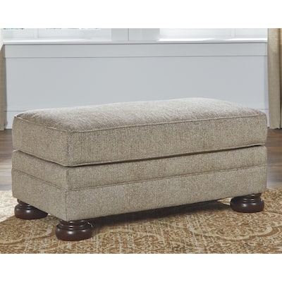 Signature Design by Ashley Sappemeer Oatmeal Ottoman