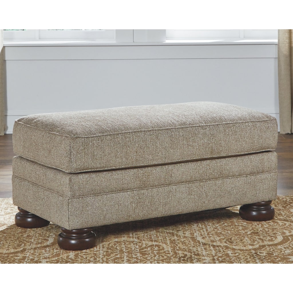 Signature Design by Ashley Sappemeer Oatmeal Ottoman