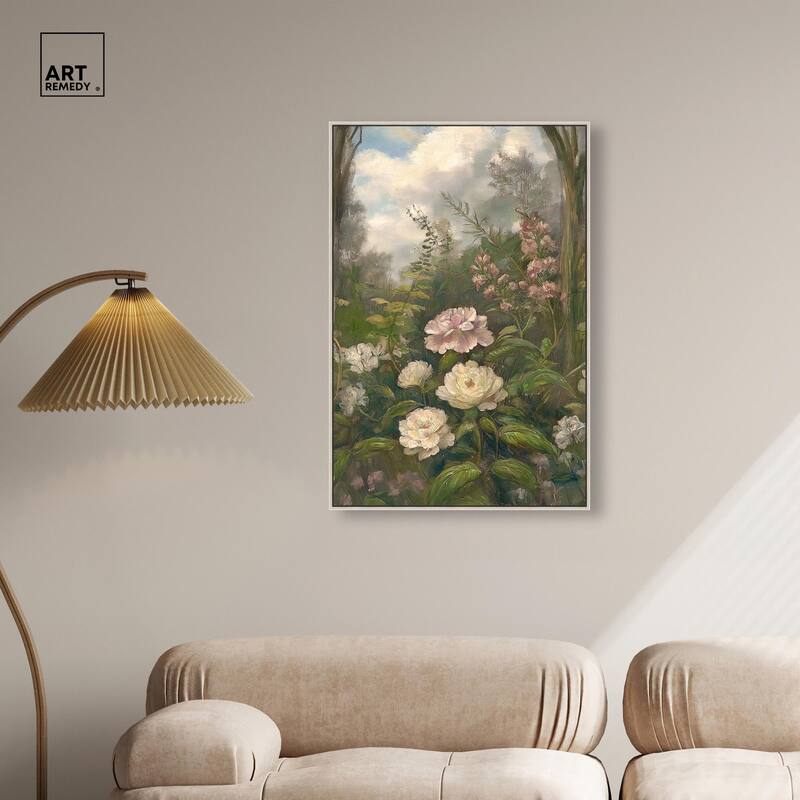 Woodland Bloom Canvas by Art Remedy