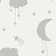 preview thumbnail 4 of 2, NEXT Moon and Stars Grey Wallpaper