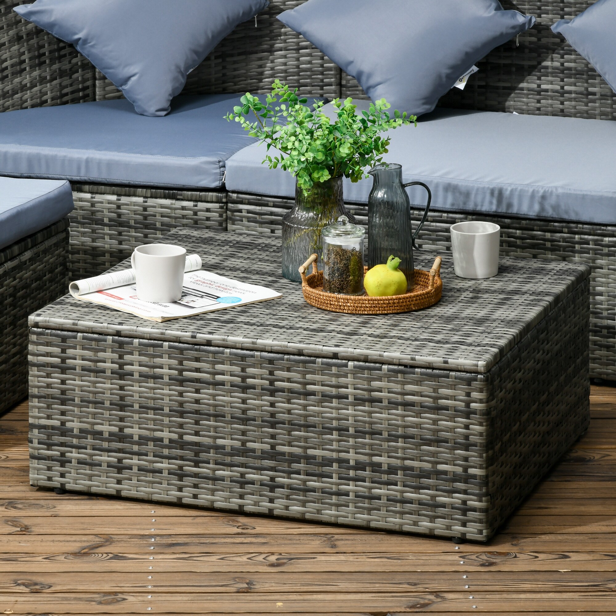 Outsunny sectional sofa outlet