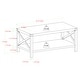 preview thumbnail 33 of 38, Middlebrook Kujawa Metal Coffee Table with X-shaped Metal Accents