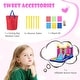 preview thumbnail 16 of 16, Costway 4-in-1 Kids Princess-themed Bouncer with Slide Basketball Hoop - Multicolor