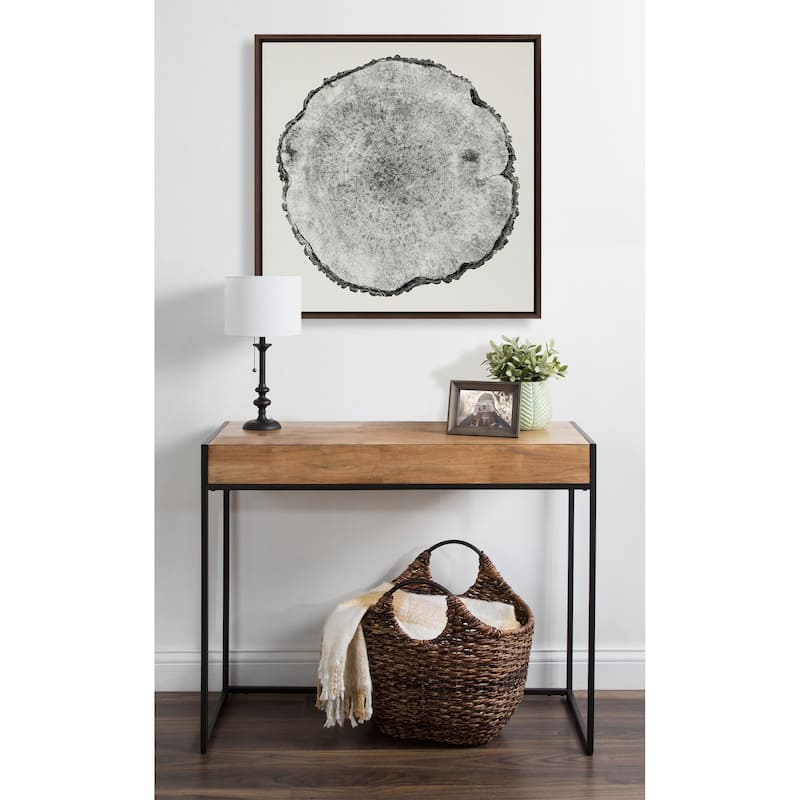 Kate and Laurel Sylvie Rings Framed Canvas by Emiko and Mark Franzen