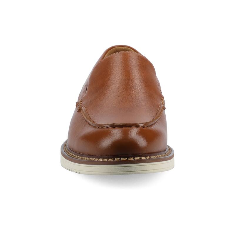 Vance Mens Oneal Medium and Wide Width Slip-on Hybrid Casual Venetian Loafer Dress Shoe