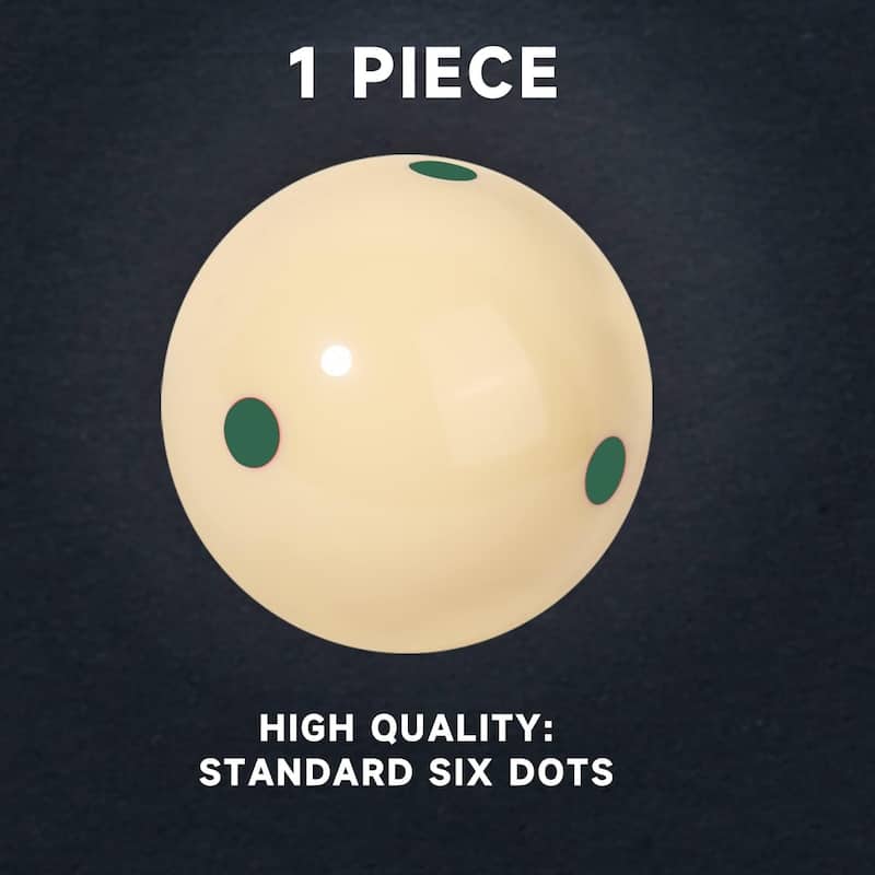 GSE™ 2-1/4"" Regulation Size Billiard Pool Cue Balls. Pro-Cup Practice/Training Cue Balls