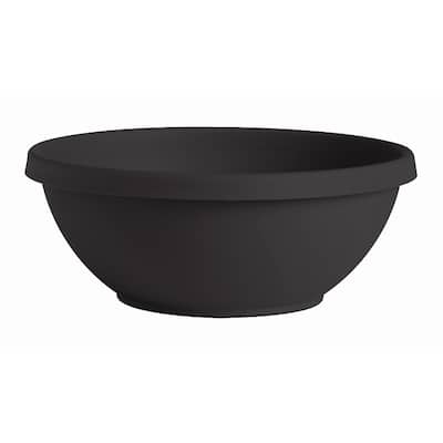 Bloem Terra Plant Bowl Planter 14" Black - 14