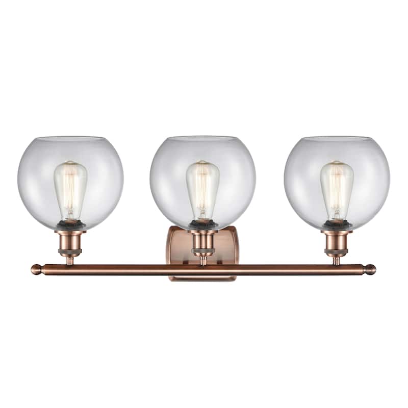 Innovations Lighting Athens 3 Light 26" Bath Vanity Light - 8" Shade