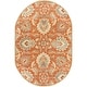 preview thumbnail 84 of 85, Livabliss Caesar Updated Traditional Oriental Area Rug 6' x 9' - Rust - Oval