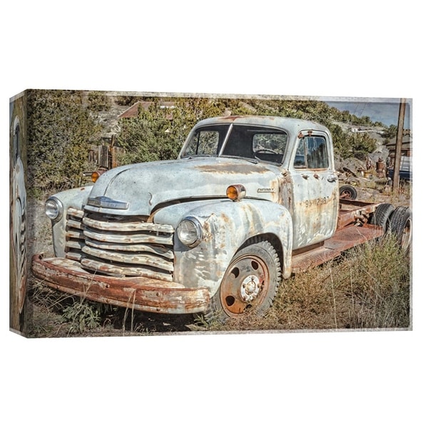 PTM Images 9-103758 PTM Canvas Collection 8" x 10" - "Vintage Pickup Truck 2" Giclee Country Life Art Print on Canvas