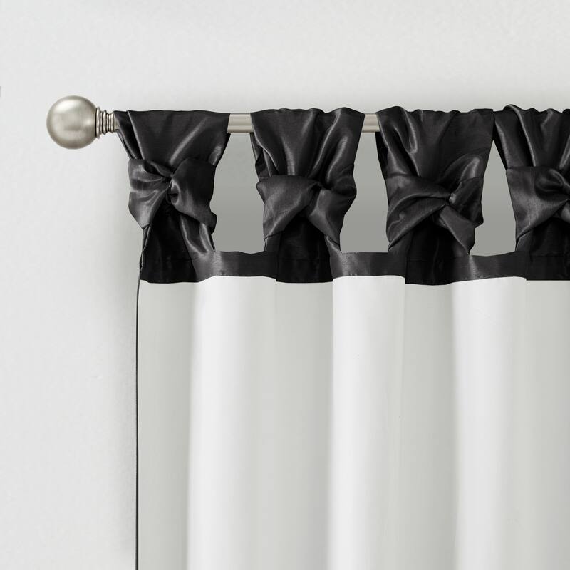 Twist Tab Total Blackout Window Curtain Panel