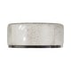 preview thumbnail 2 of 5, Pasargad Home Safari Steel & Cowhide Silver Ottoman