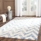 preview thumbnail 8 of 121, SAFAVIEH Dip Dye Marybeth Hand-tufted Wool Chevron Area Rug