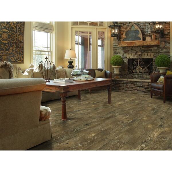 Shop Shaw Sl098 Designer Mix Mixed Width 12mm Thick Laminate Flooring Overstock 31600178