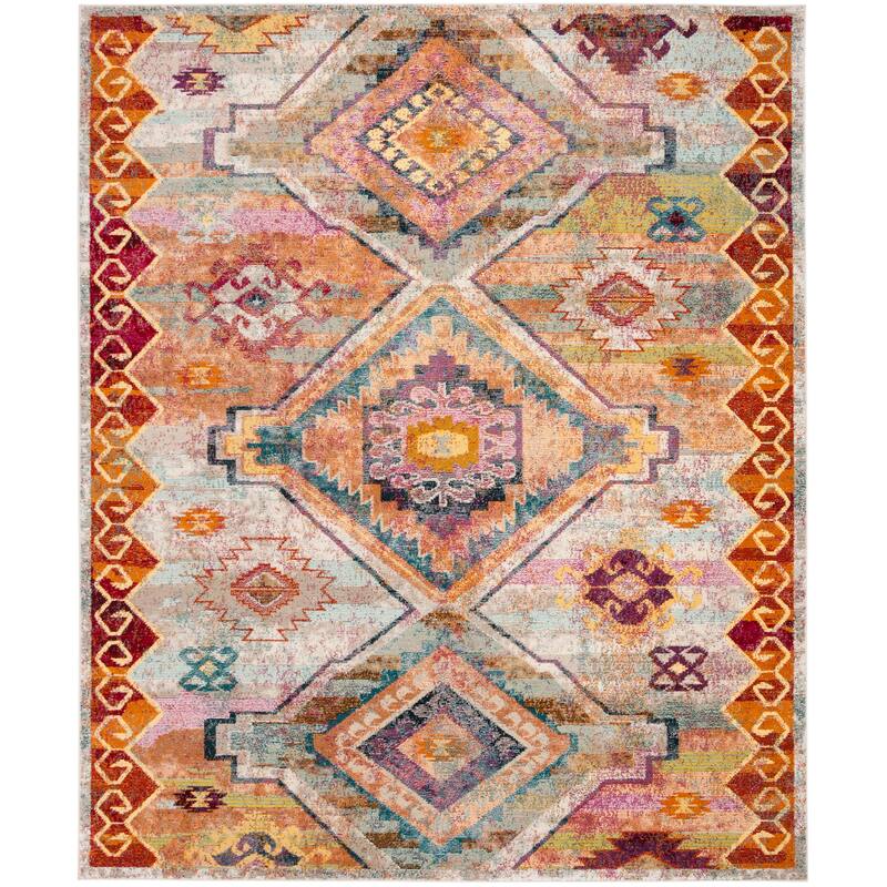 SAFAVIEH Savannah Hassie Boho Oriental Polyester Rug