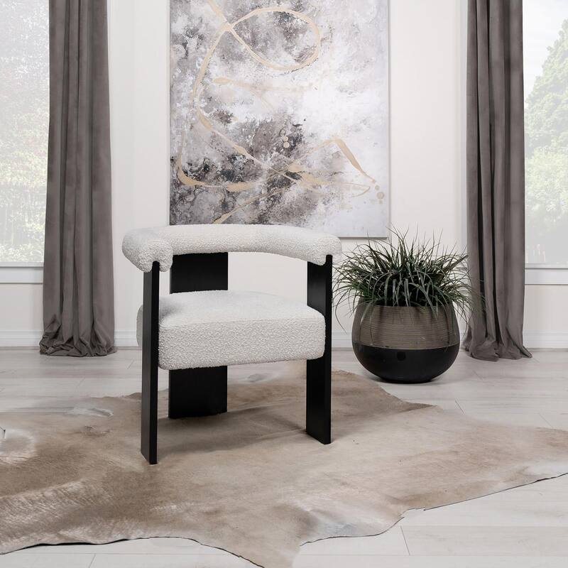 Slater Boucle Upholstered Accent Side Chair